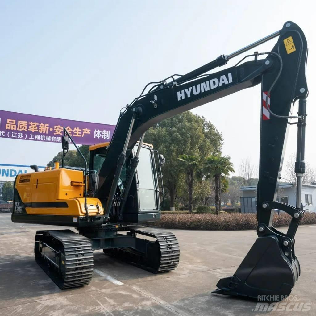 Hyundai HX135 Rupsgraafmachines