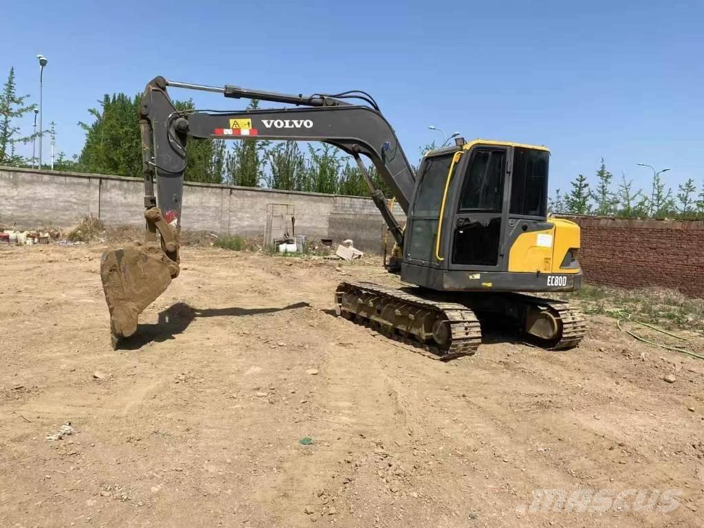 Volvo ec80d Rupsgraafmachines