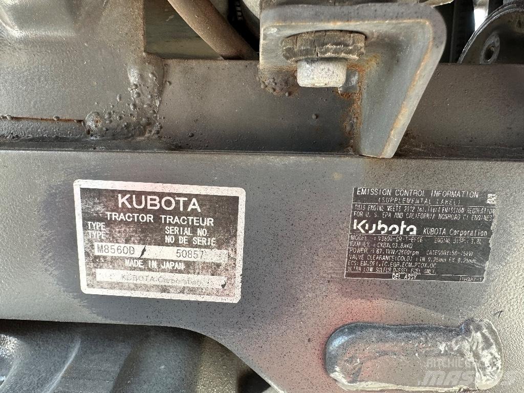 Kubota M8560 Tractoren