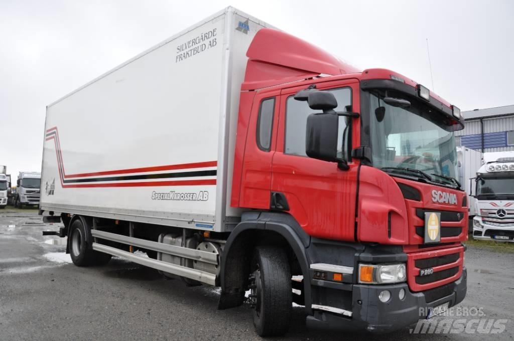 Scania P230 4X2 Bakwagens met gesloten opbouw