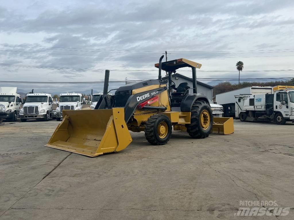 John Deere 210L EP Voorladers en gravers
