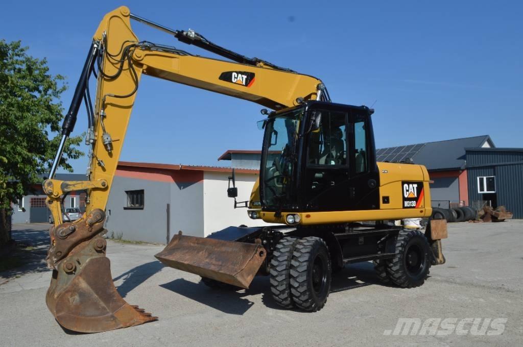 CAT M 313 D Wielgraafmachines