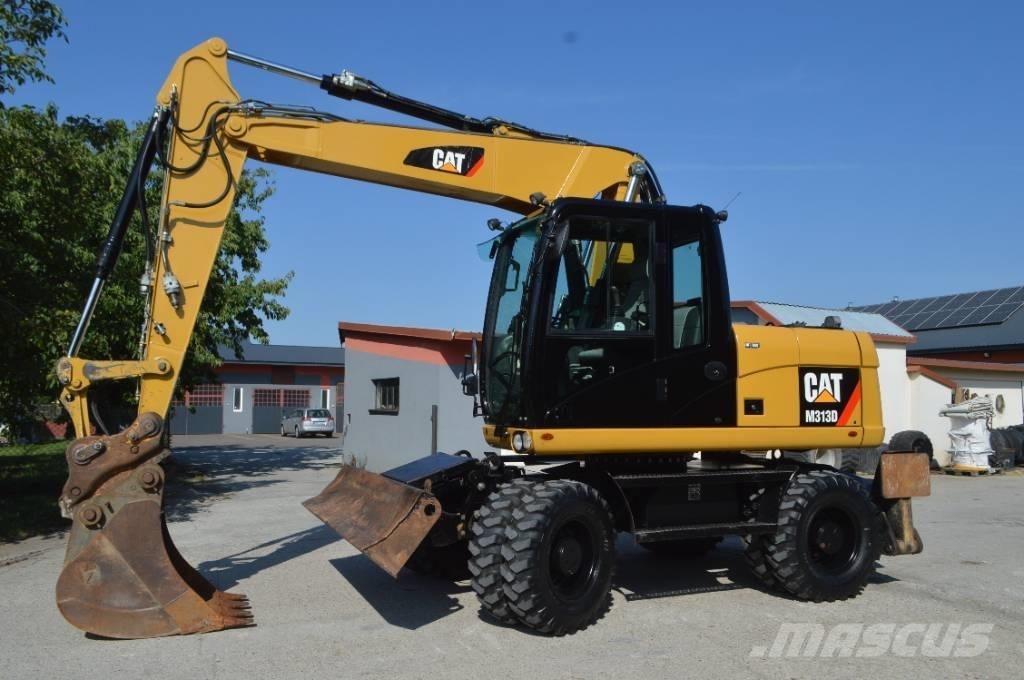 CAT M 313 D Wielgraafmachines