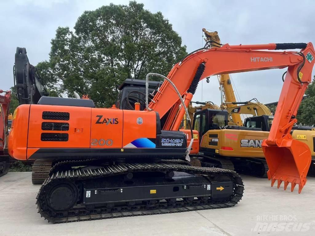 Hitachi zx200 Rupsgraafmachines