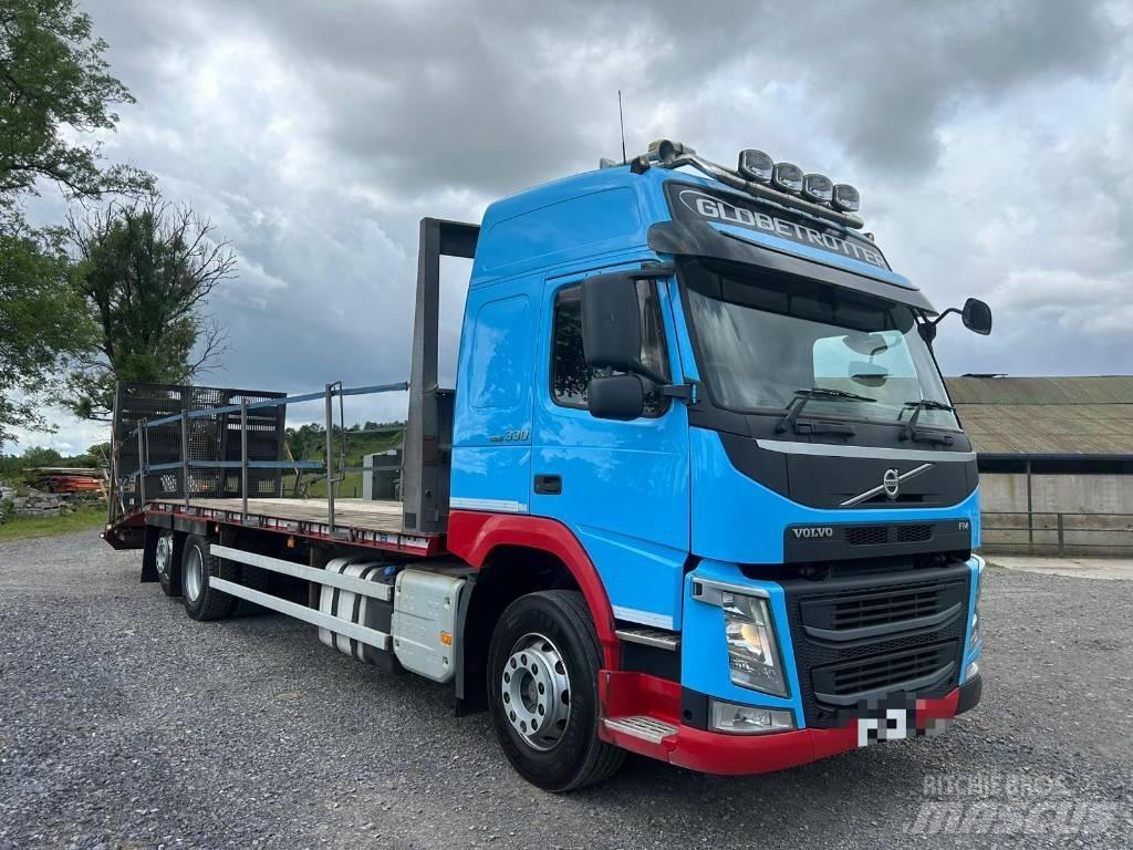 Volvo FM 11 330 Vrachtwagen met vlakke laadvloer en lier