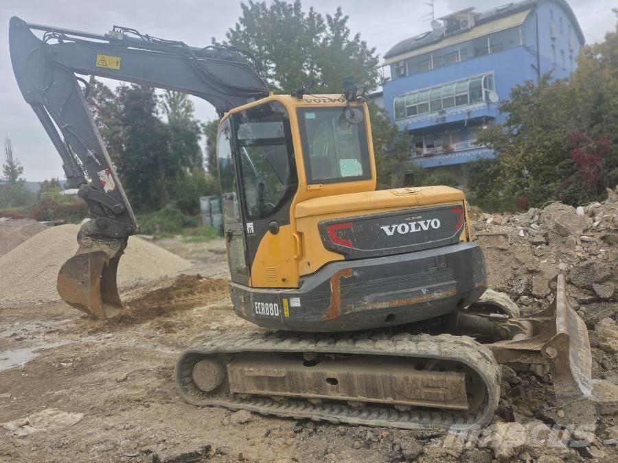 Volvo ECR 88 D Midigraafmachines 7t - 12t
