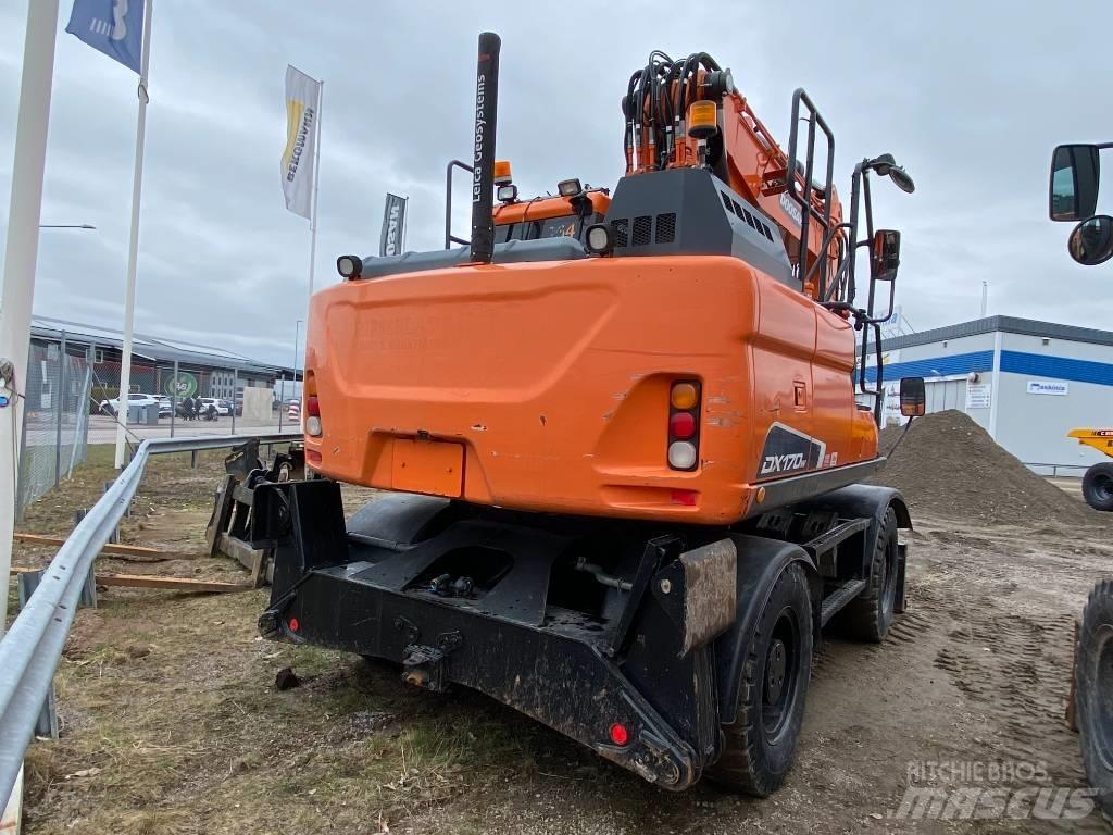 Doosan DX170W-5 Wielgraafmachines