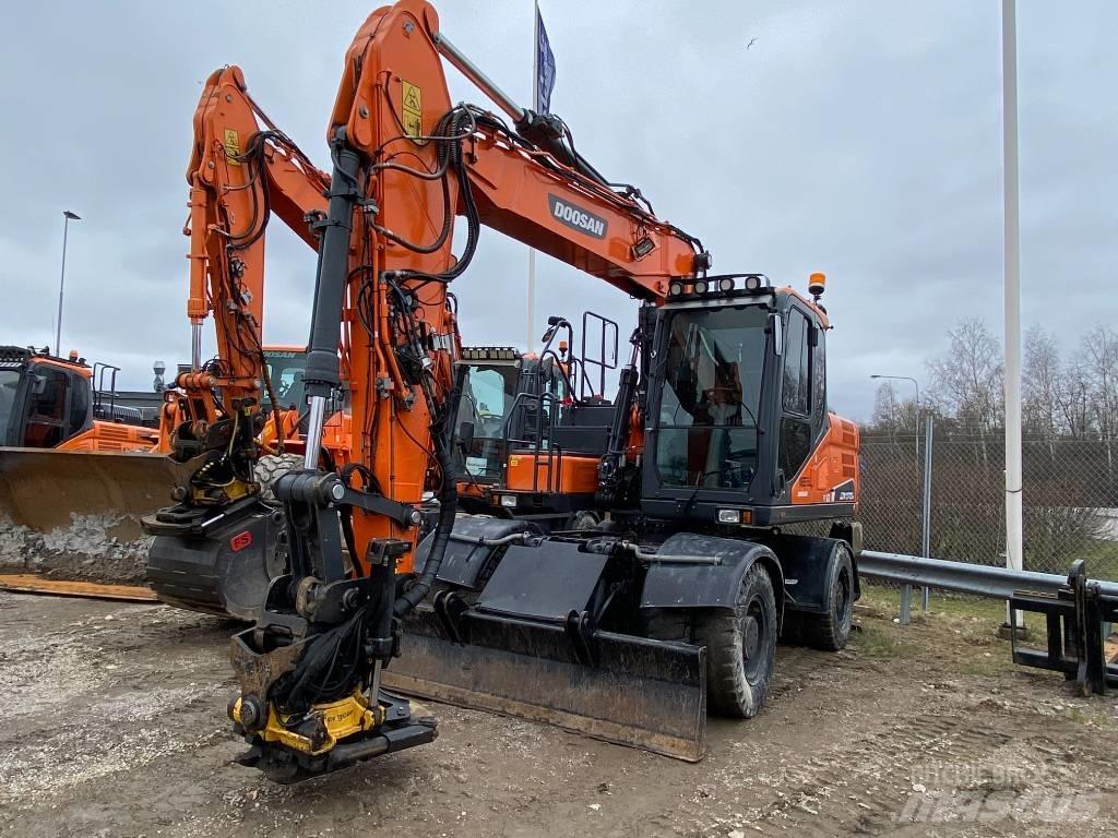 Doosan DX170W-5 Wielgraafmachines