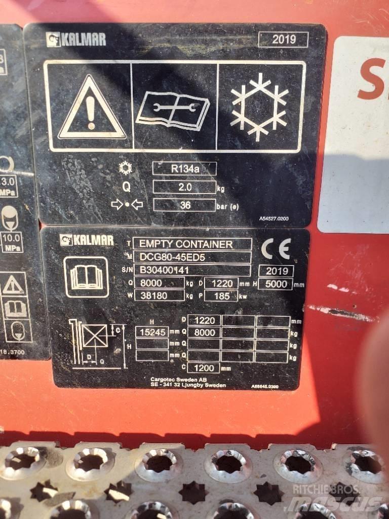 Kalmar DCG80-45ED5 Containerheftrucks