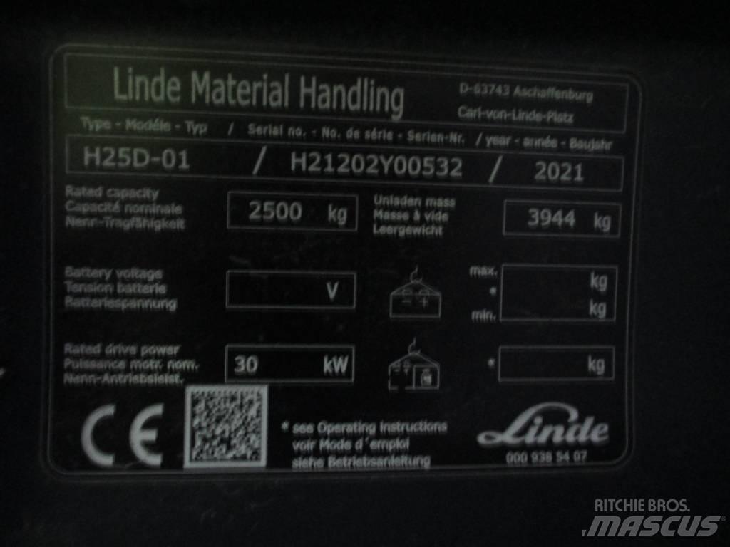 Linde H25D Diesel heftrucks