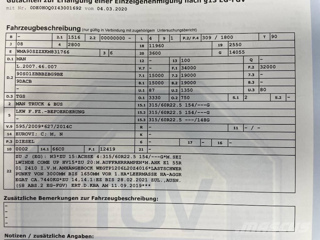 MAN TGS 35.420 Trekkers