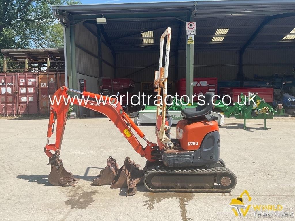 Kubota U 10-3 Minigraafmachines < 7t