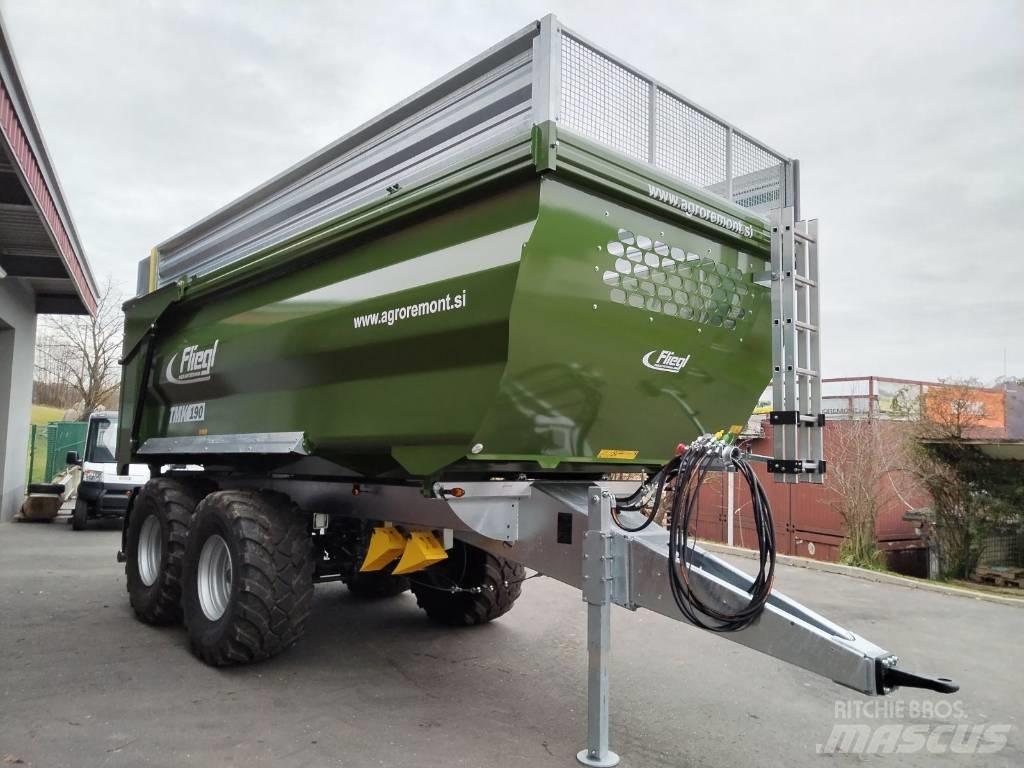 Fliegl TMK 190 FOX Portaalsysteem oplegger
