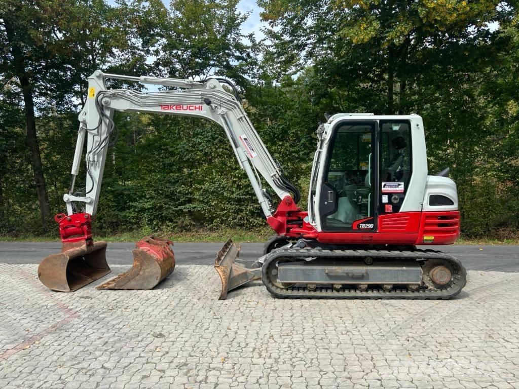 Takeuchi TB 290 Midigraafmachines 7t - 12t