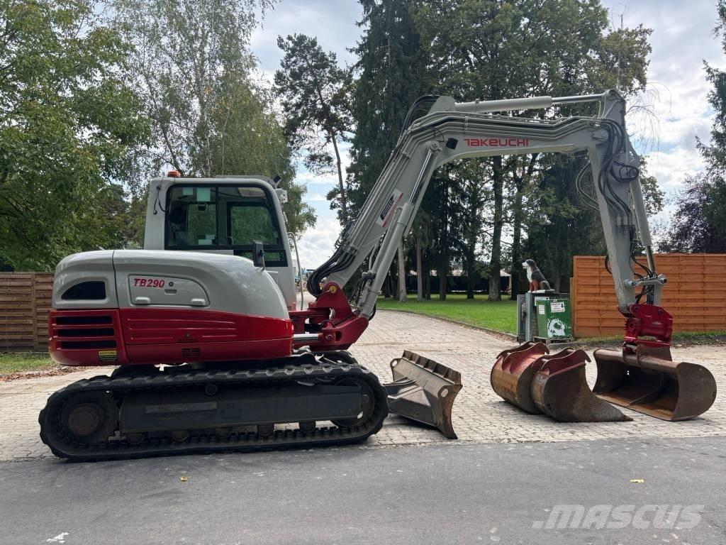 Takeuchi TB 290 Midigraafmachines 7t - 12t