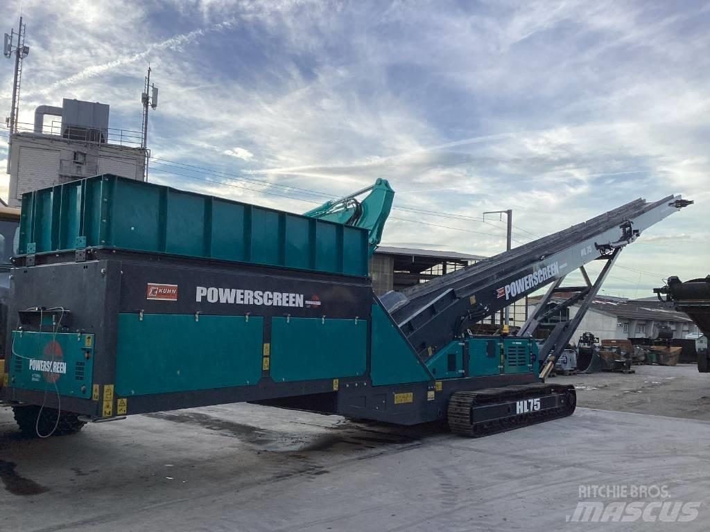 PowerScreen HL75 Transportbanden