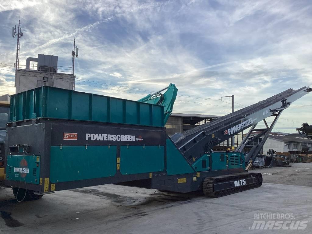 PowerScreen HL75 Transportbanden
