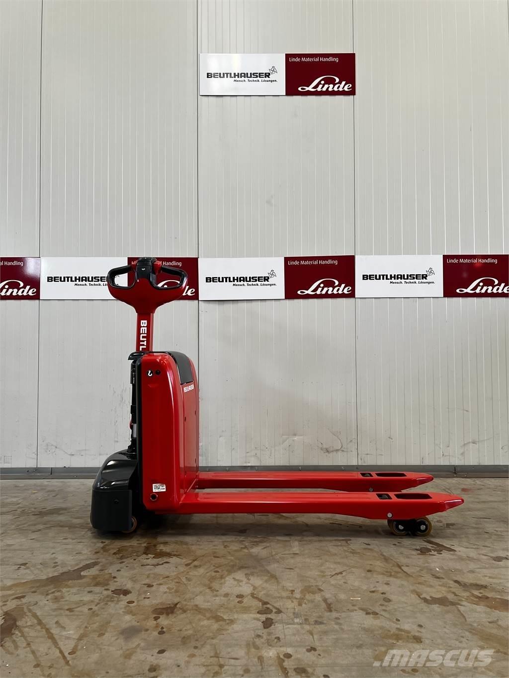 Linde MT15 Stapelaar meeloop
