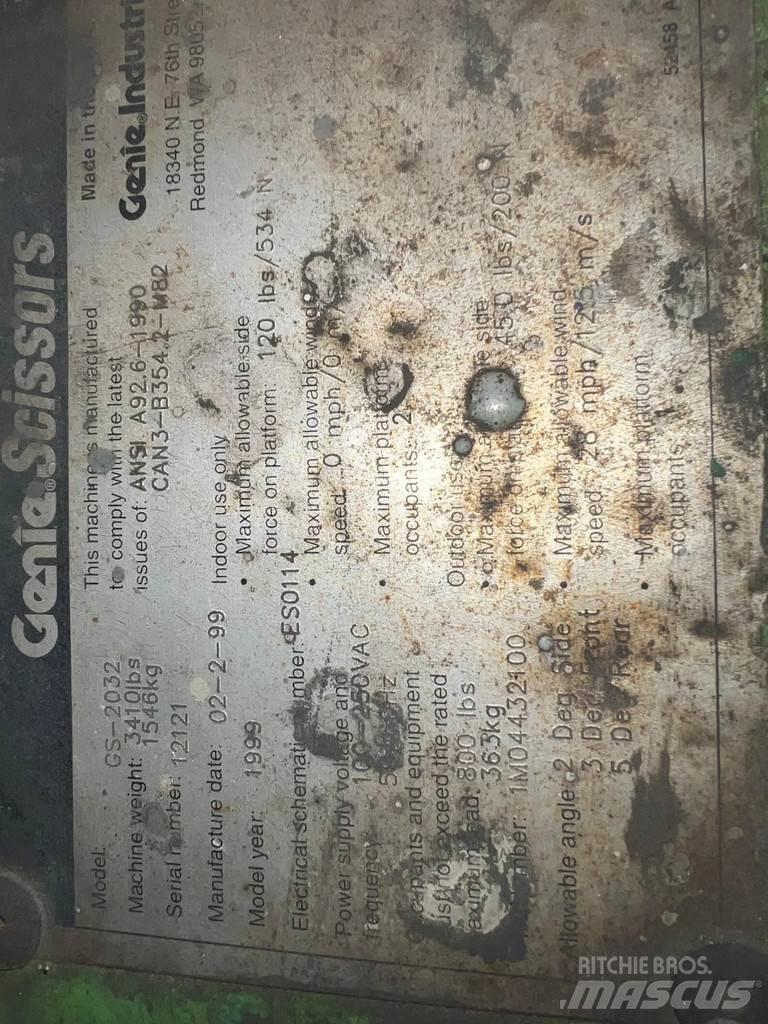 Genie GS-2032 Schaarhoogwerkers