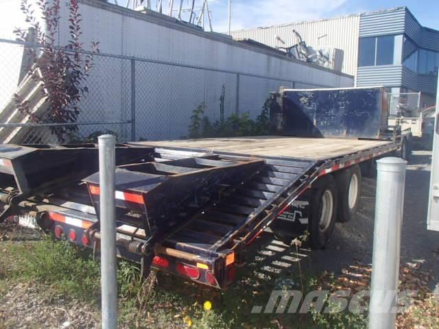 P.J. TRAILERS FD212 Vlakke laadvloer