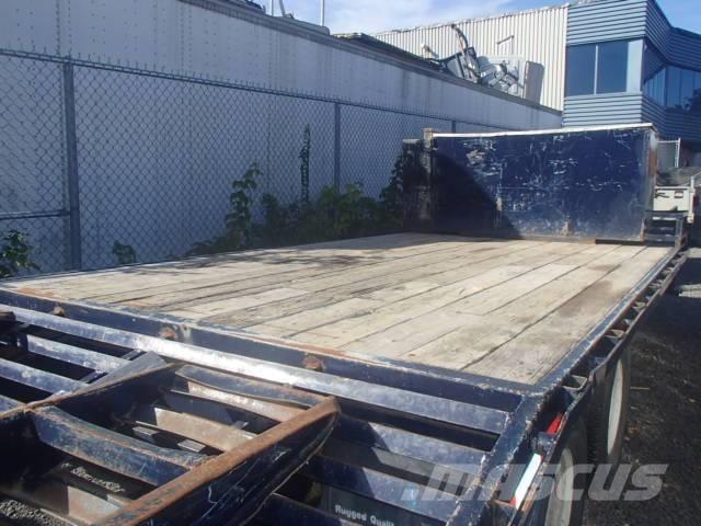 P.J. TRAILERS FD212 Vlakke laadvloer