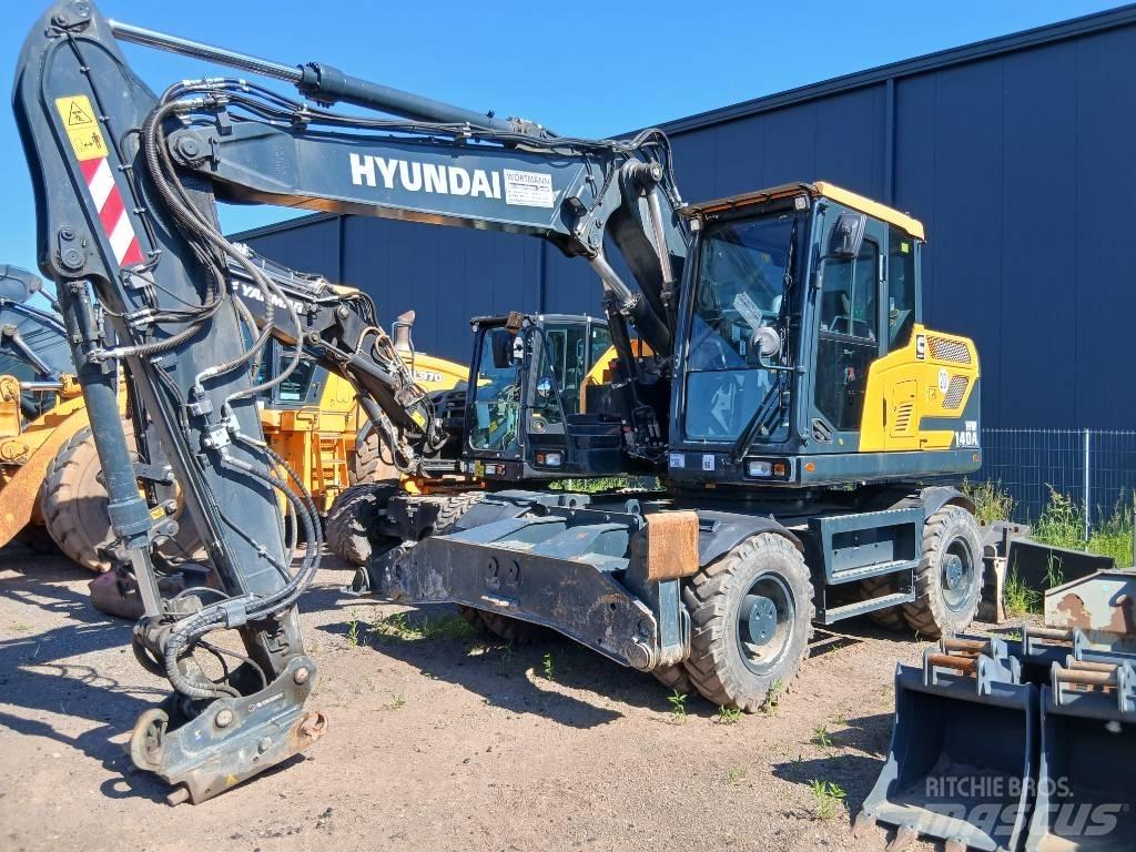 Hyundai HW 145 Wielgraafmachines