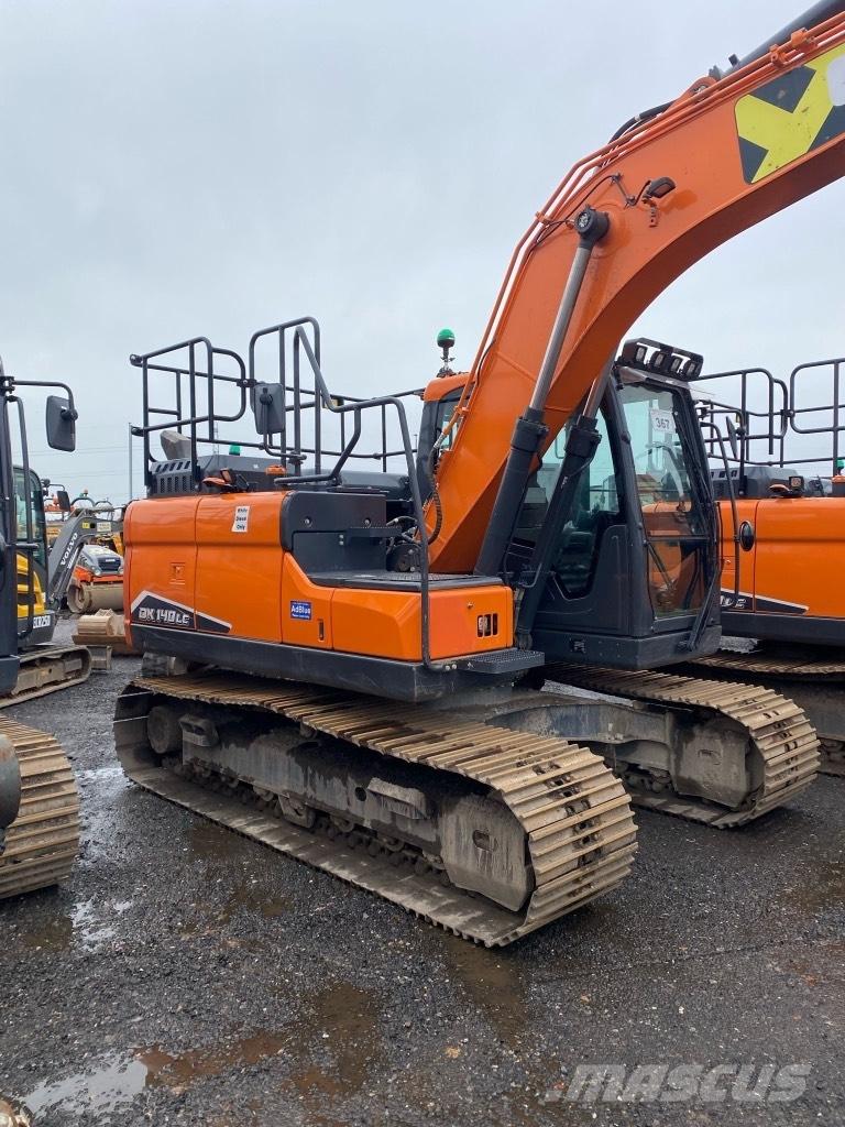 Doosan DX 140 LC Rupsgraafmachines