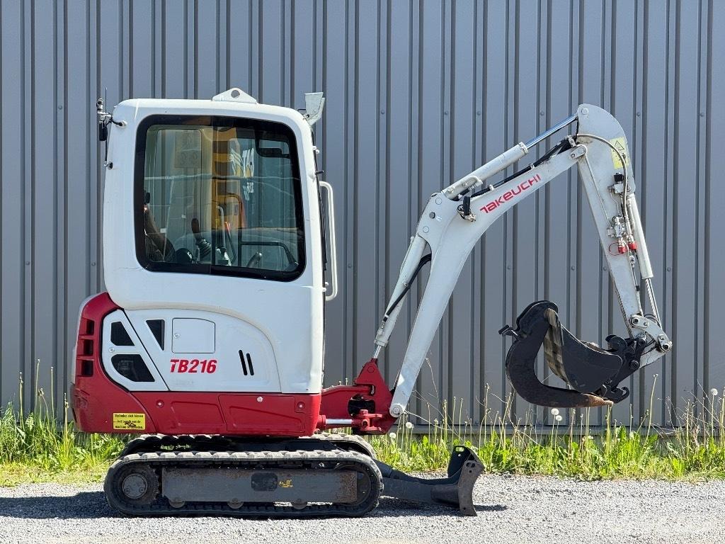 Takeuchi TB 216 Minigraafmachines < 7t