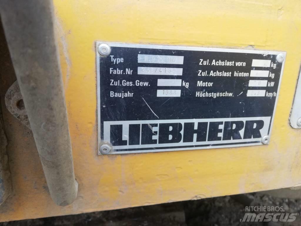 Liebherr R 912 Rupsgraafmachines