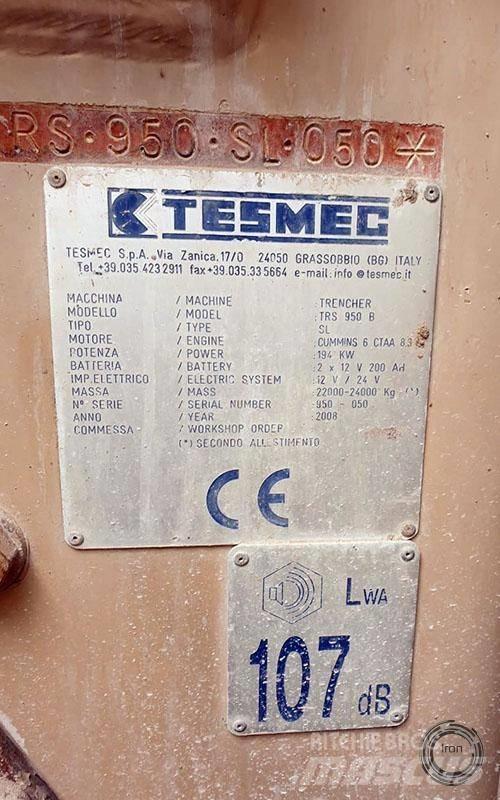Tesmec TRS950 Sleuvengravers