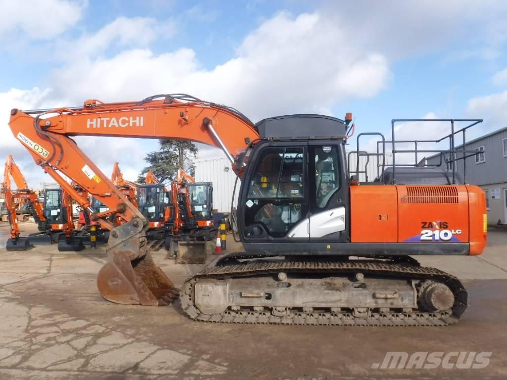 Hitachi ZX 210 LC-6 Rupsgraafmachines
