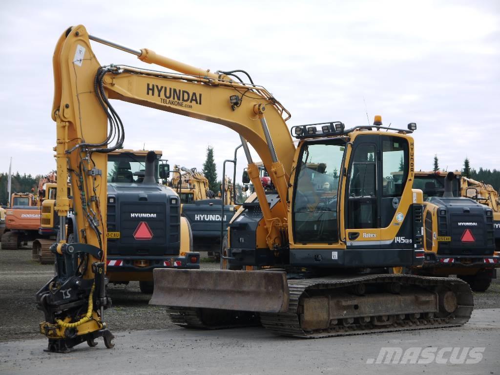 Hyundai R 145 LCRD-9 Rupsgraafmachines