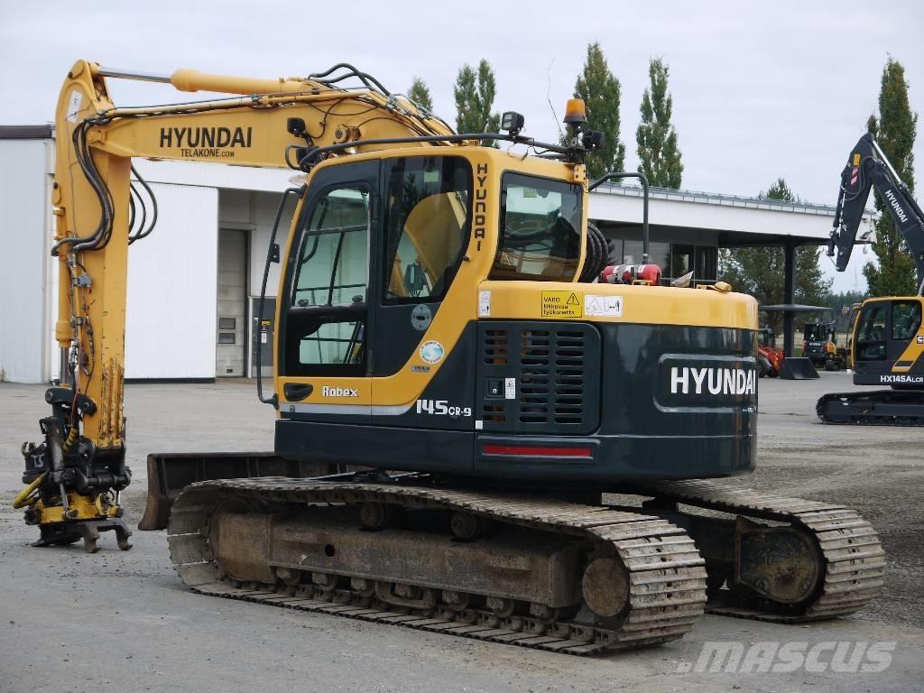 Hyundai R 145 LCRD-9 Rupsgraafmachines