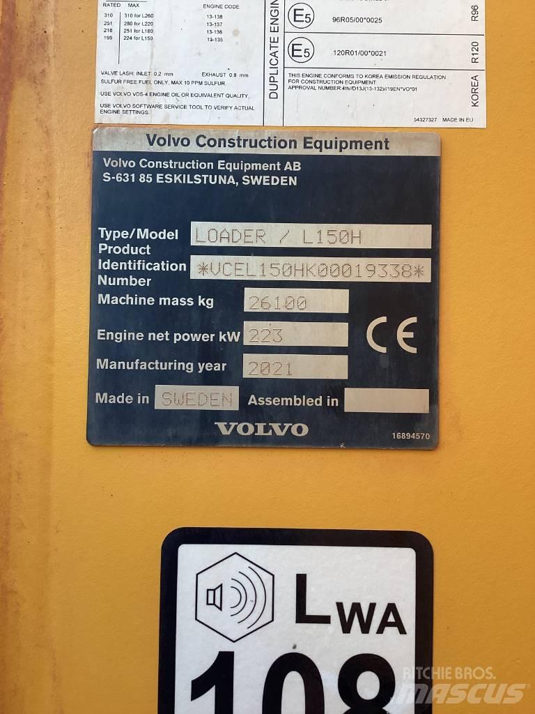 Volvo L 150 H Wielladers