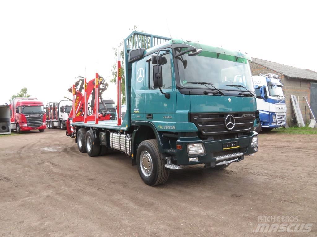 Mercedes-Benz 6X4 Hout-Bakwagens