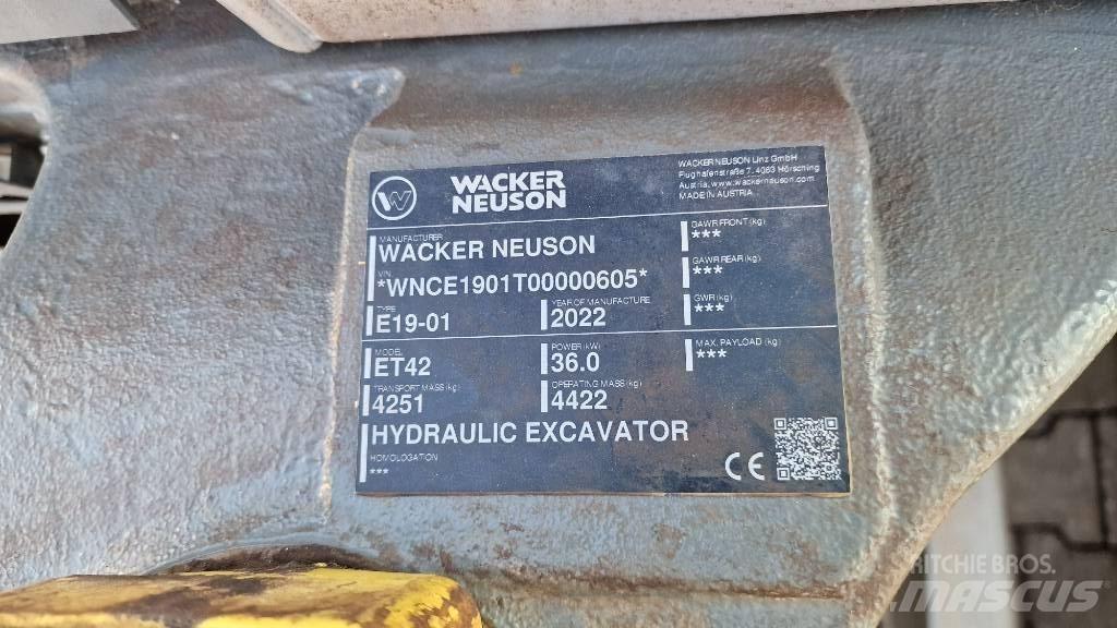 Wacker Neuson ET42 Rupsgraafmachines