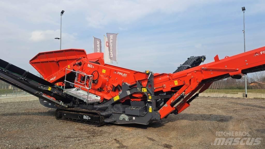 Finlay 863 Mobiele zeefinstallaties