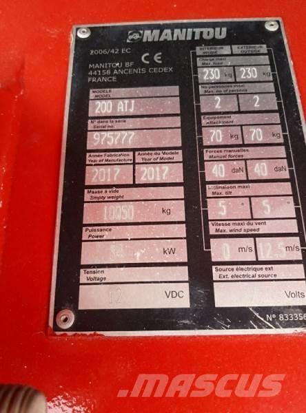Manitou 200ATJ  RC Knikarmhoogwerkers