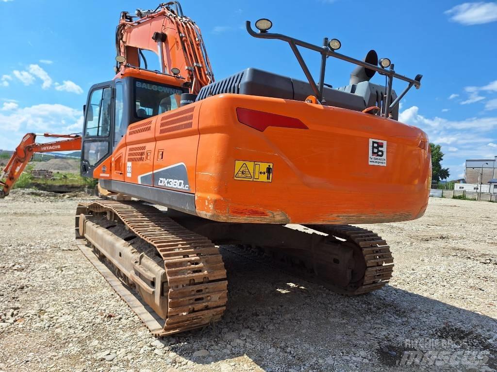 Doosan DX 380 Rupsgraafmachines