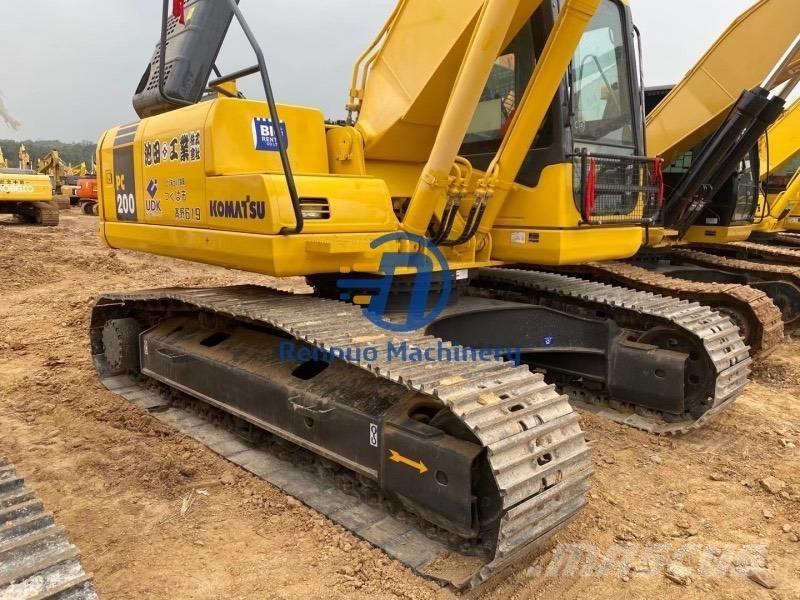 Komatsu PC200-7 Rupsgraafmachines