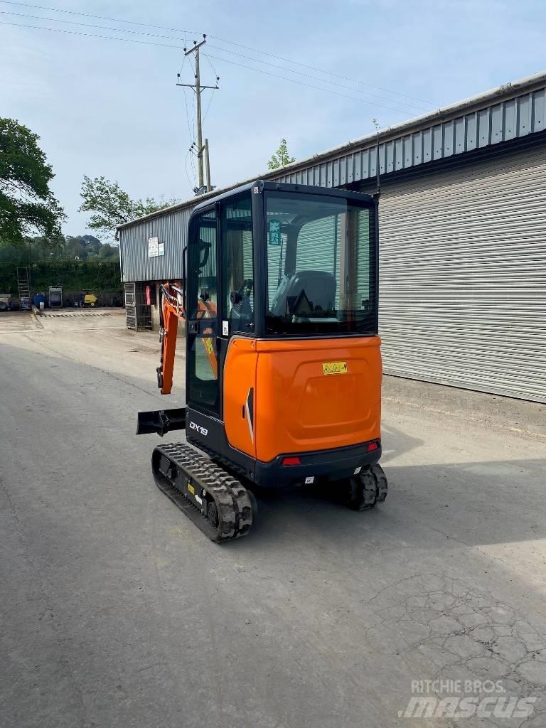Doosan DX 19 Minigraafmachines < 7t
