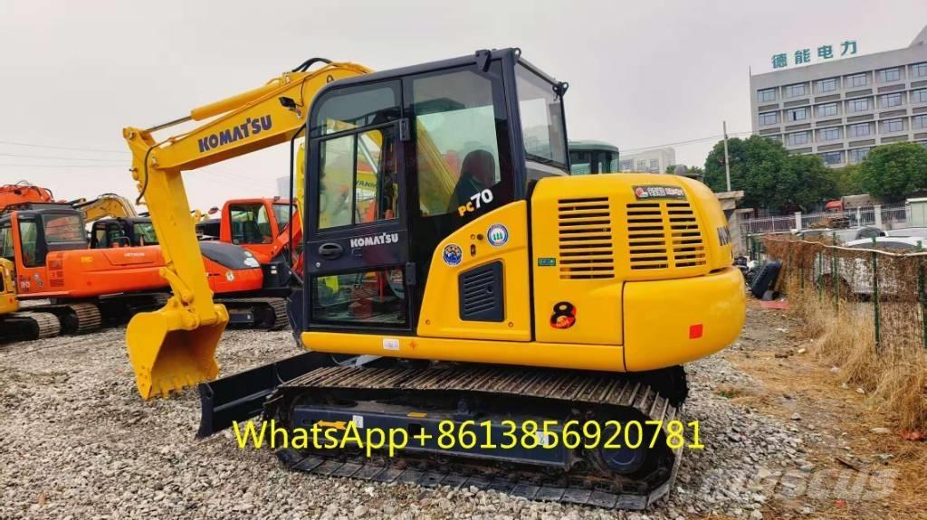 Komatsu PC 70-8 Rupsgraafmachines