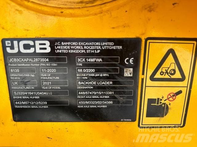 JCB 3 CX 14 Graaf-laadcombinaties