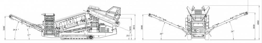 Anaconda DF518 Mobiele zeefinstallaties