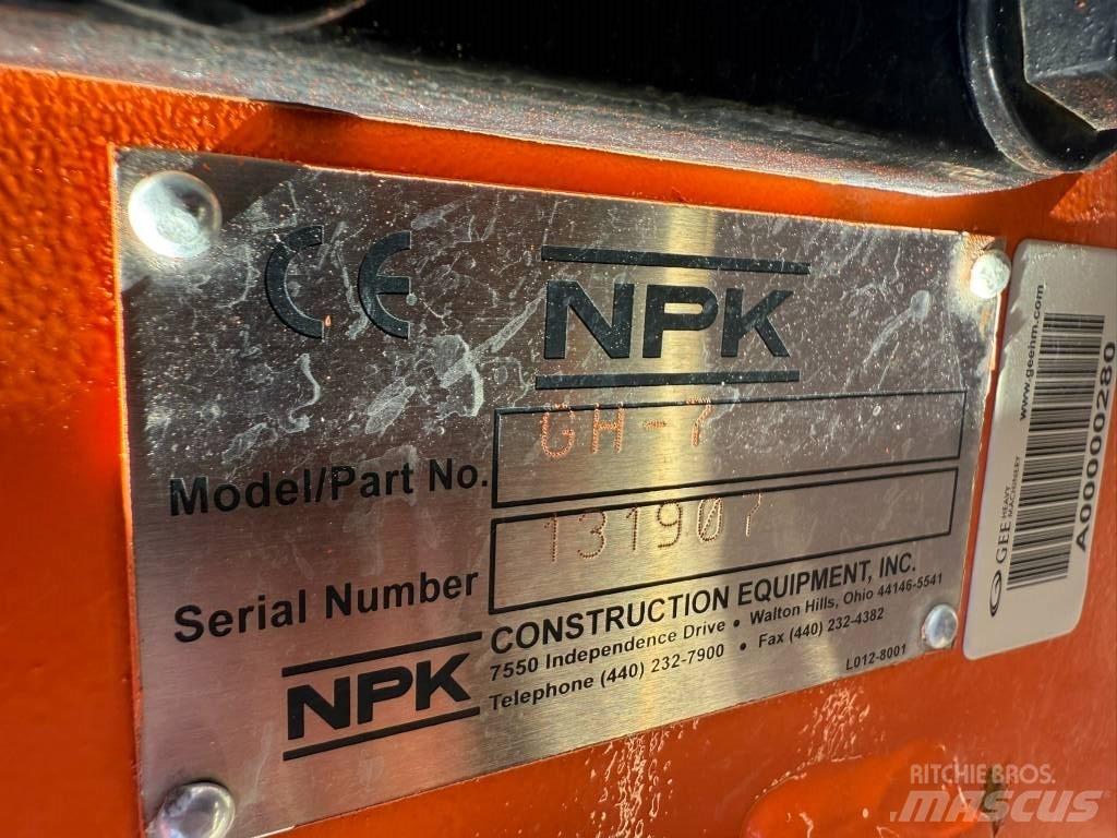 NPK GH 7 Hamers en brekers