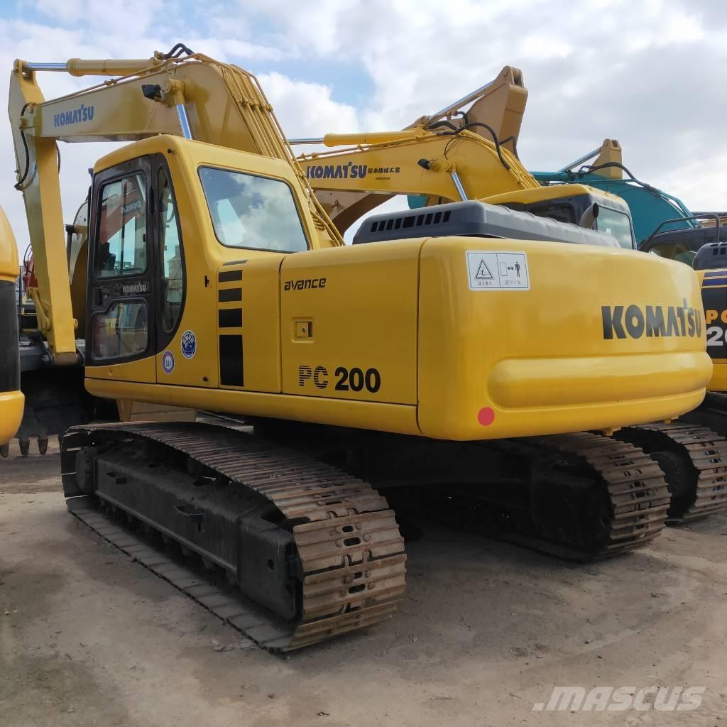 Komatsu PC200-6 Rupsgraafmachines