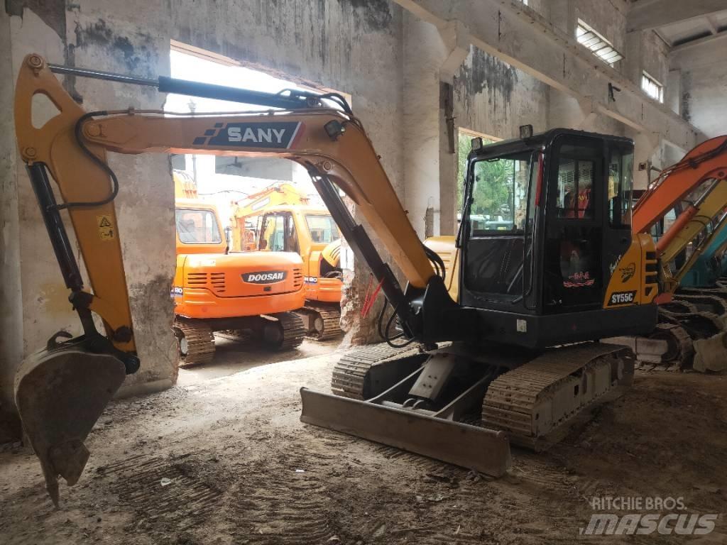 Sany SY 55 C Rupsgraafmachines