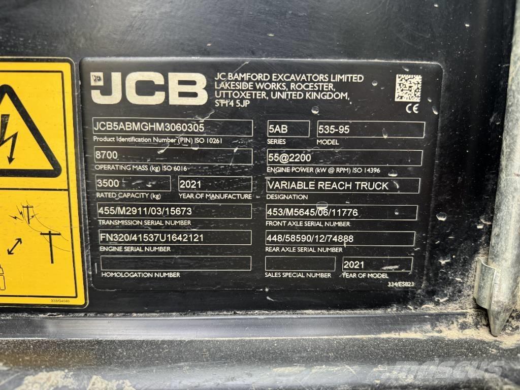 JCB 535-95 Verreikers