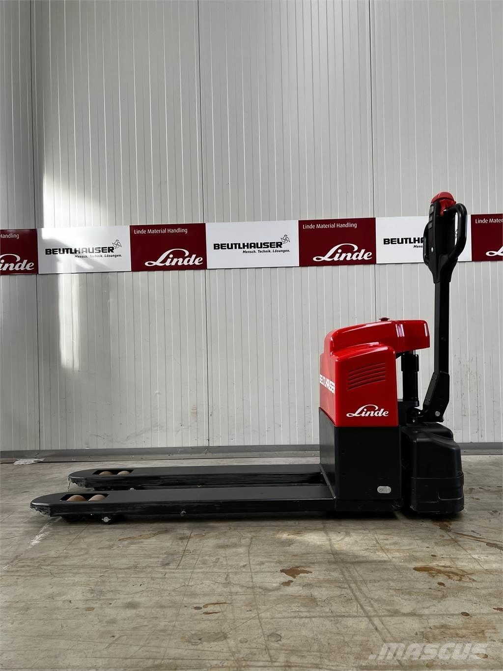 Linde MT15 Stapelaar meeloop