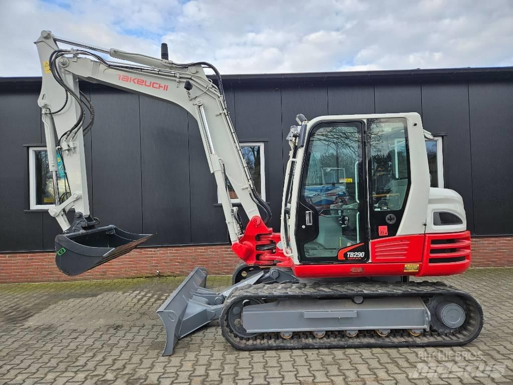 Takeuchi TB 290 Midigraafmachines 7t - 12t